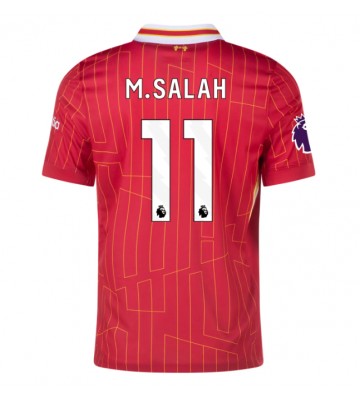 Liverpool Mohamed Salah #11 Primera Equipación 2024-25 Manga Corta